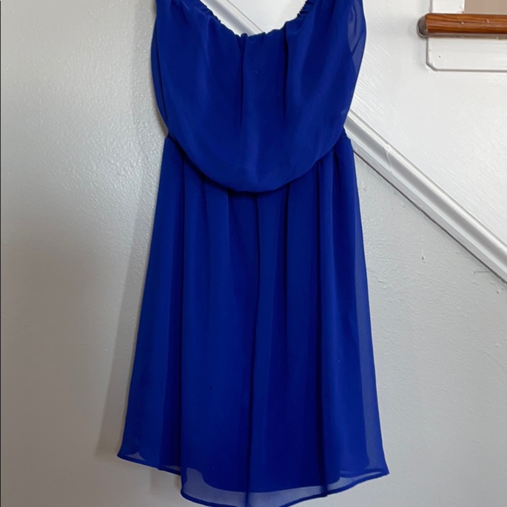 Strapless express dress